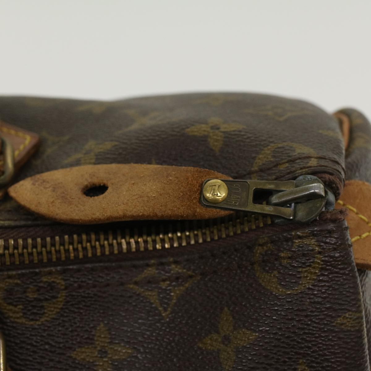 LOUIS VUITTON Monogram Speedy 35 Hand Bag M41524 LV 44435
