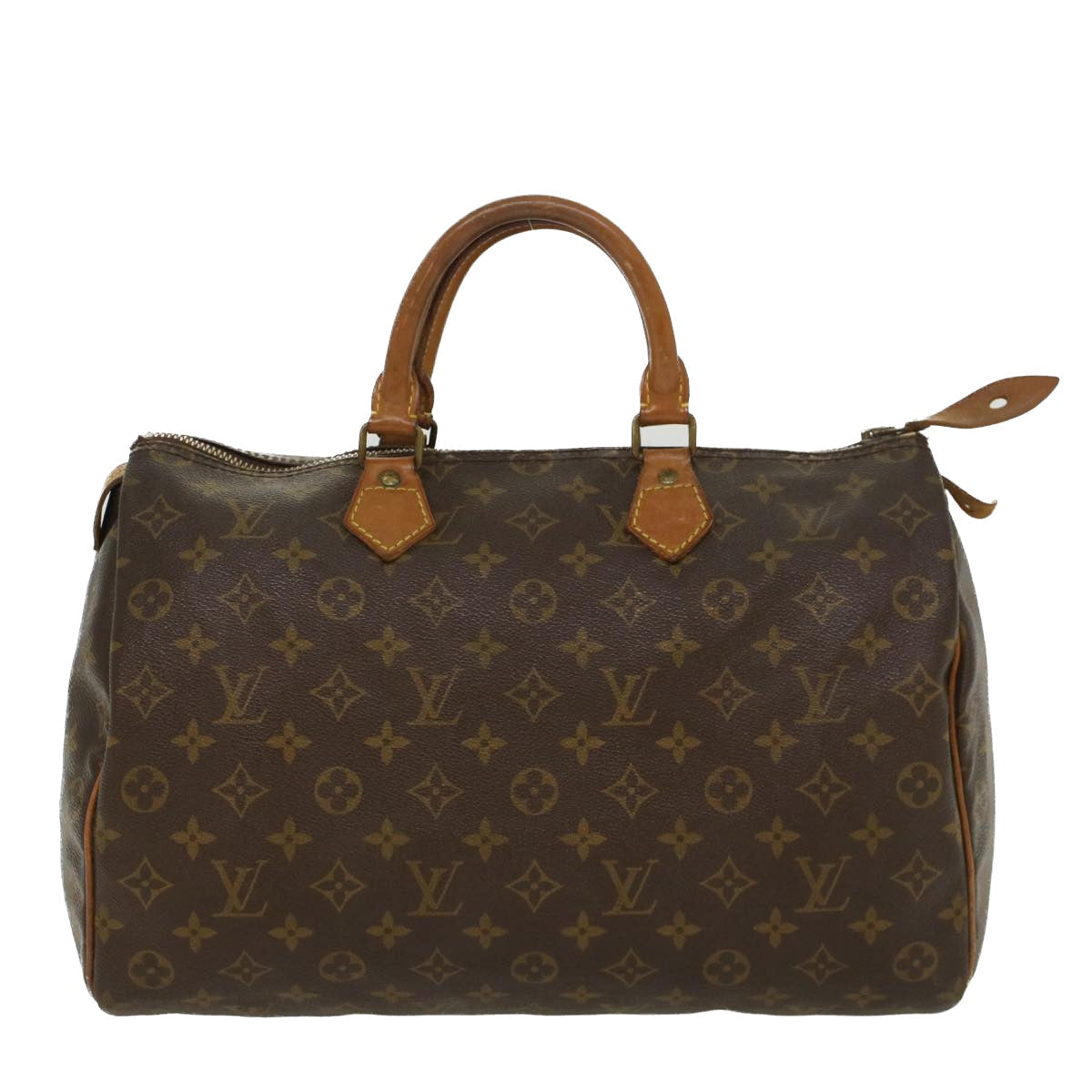 LOUIS VUITTON Monogram Speedy 35 Hand Bag M41524 LV 44435