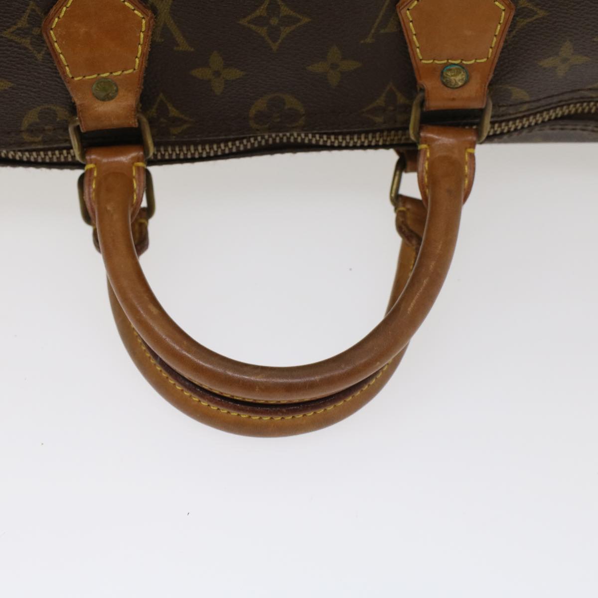 LOUIS VUITTON Monogram Speedy 35 Hand Bag M41524 LV 44435