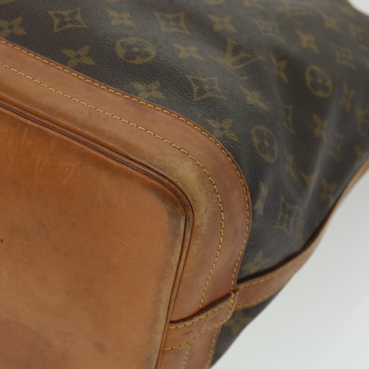 LOUIS VUITTON Monogram Noe Shoulder Bag M42224 LV 44443