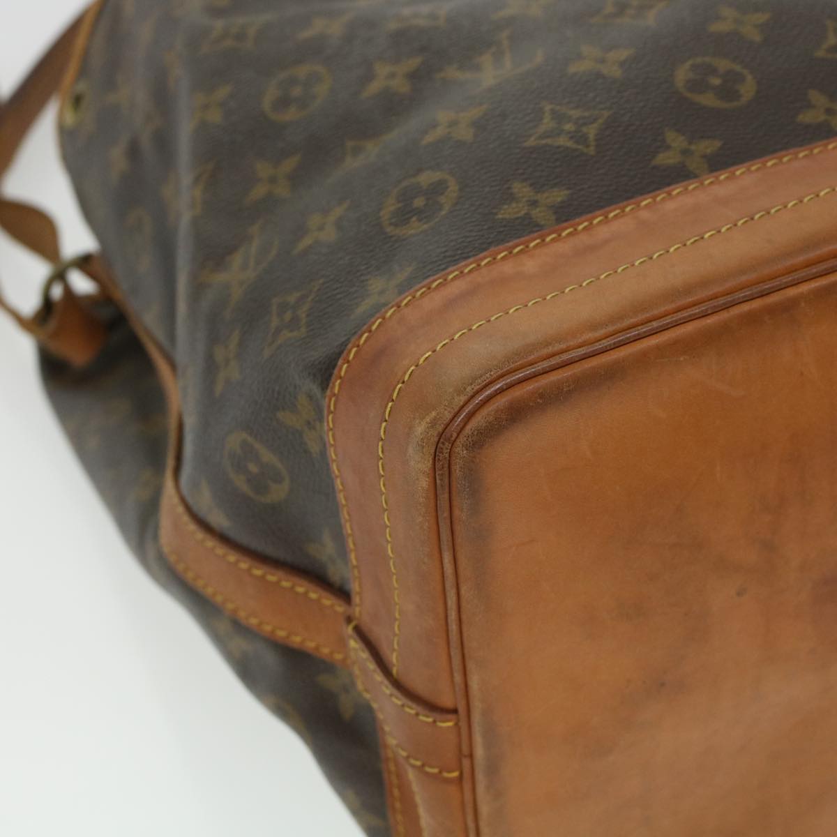 LOUIS VUITTON Monogram Noe Shoulder Bag M42224 LV 44443