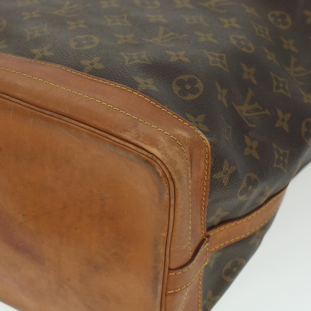 LOUIS VUITTON Monogram Noe Shoulder Bag M42224 LV 44443