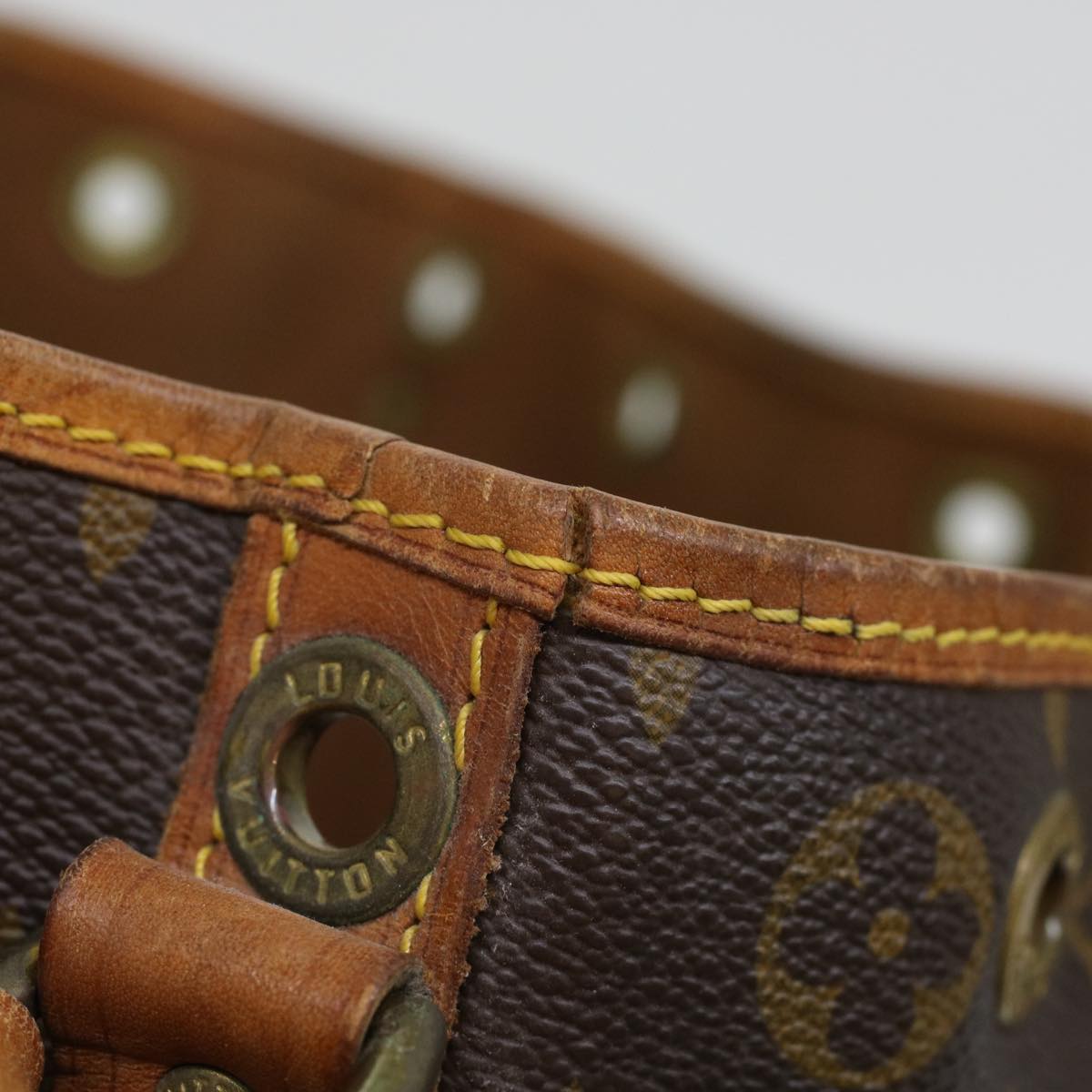 LOUIS VUITTON Monogram Noe Shoulder Bag M42224 LV 44443