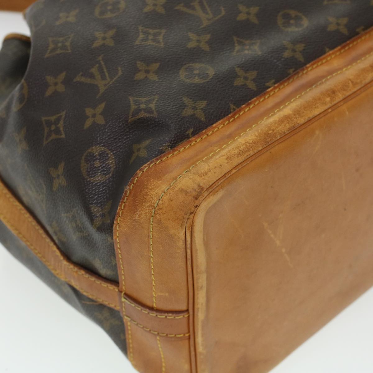 LOUIS VUITTON Monogram Noe Shoulder Bag M42224 LV 44444