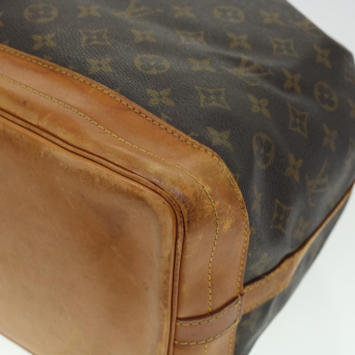 LOUIS VUITTON Monogram Noe Shoulder Bag M42224 LV 44444