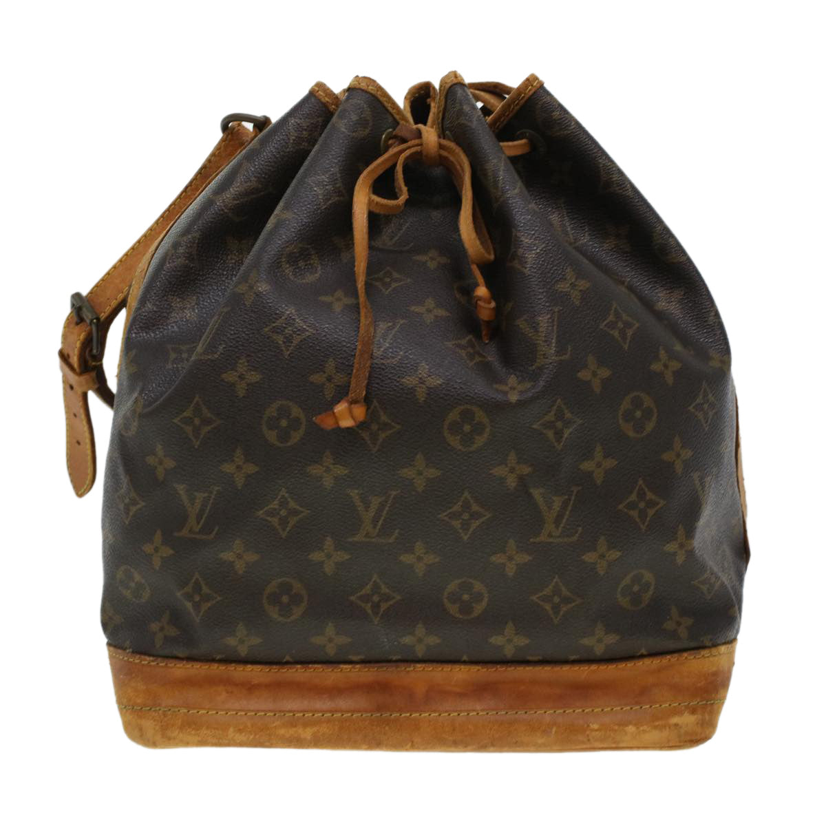 LOUIS VUITTON Monogram Noe Shoulder Bag M42224 LV 44444