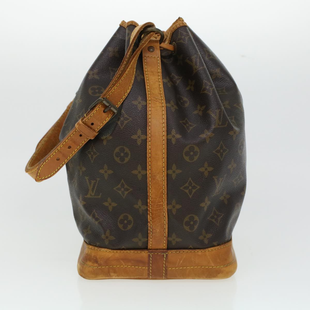 LOUIS VUITTON Monogram Noe Shoulder Bag M42224 LV 44444