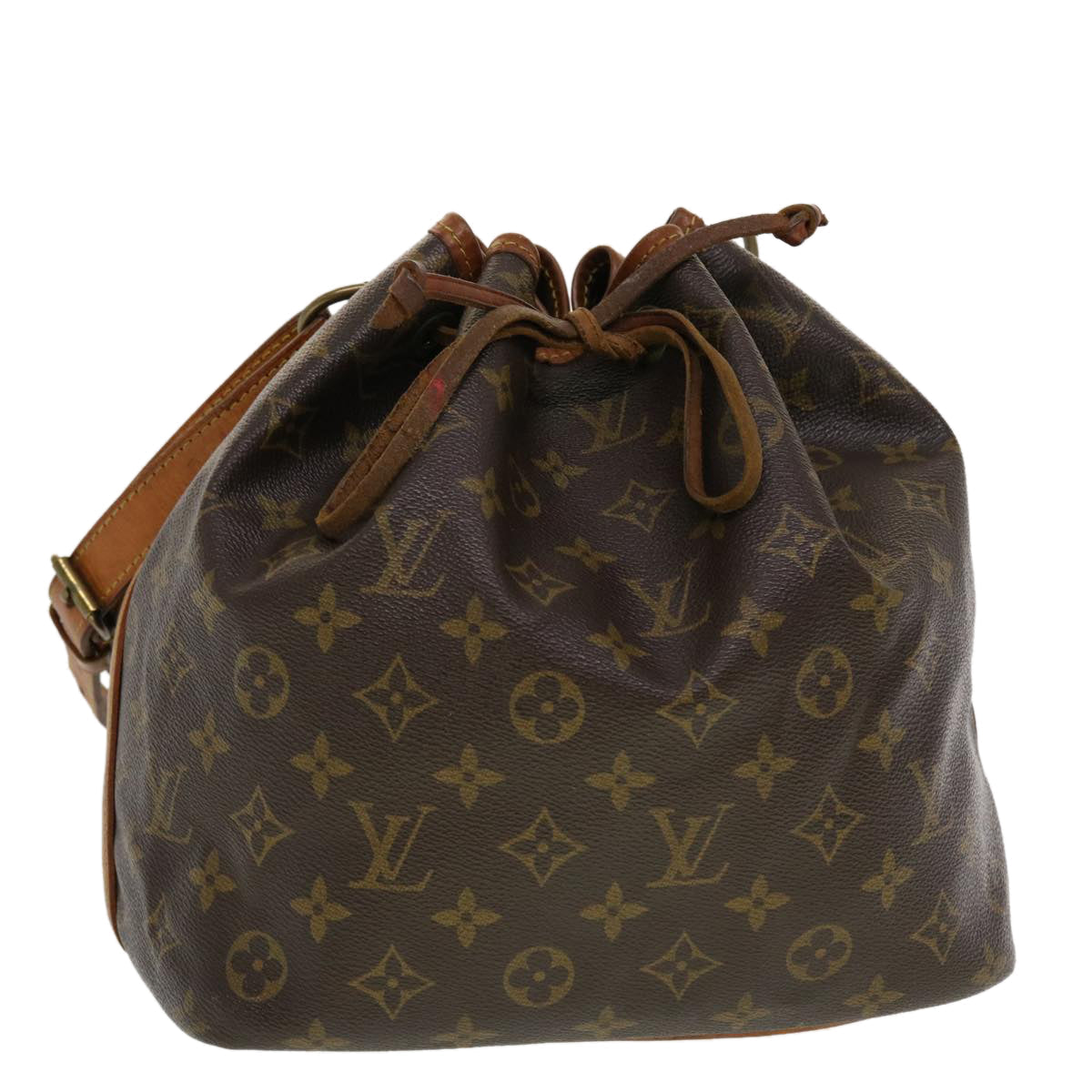 LOUIS VUITTON Monogram Petit Noe Shoulder Bag M42226 LV 44445