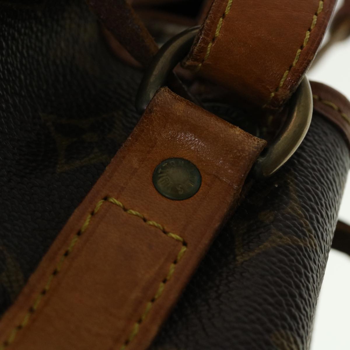 LOUIS VUITTON Monogram Petit Noe Shoulder Bag M42226 LV 44445