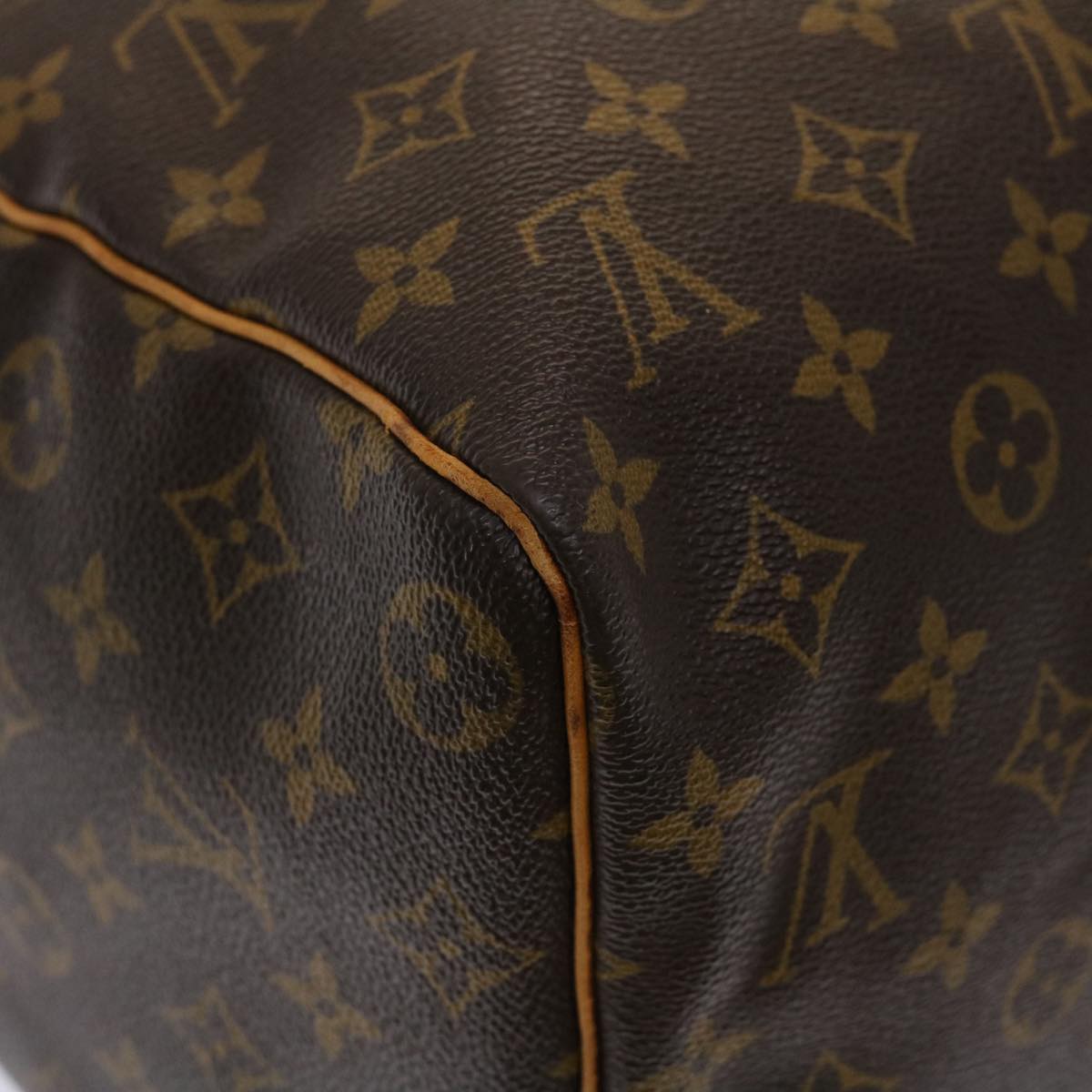 LOUIS VUITTON Monogram Keepall 45 Boston Bag M41428 LV 44446