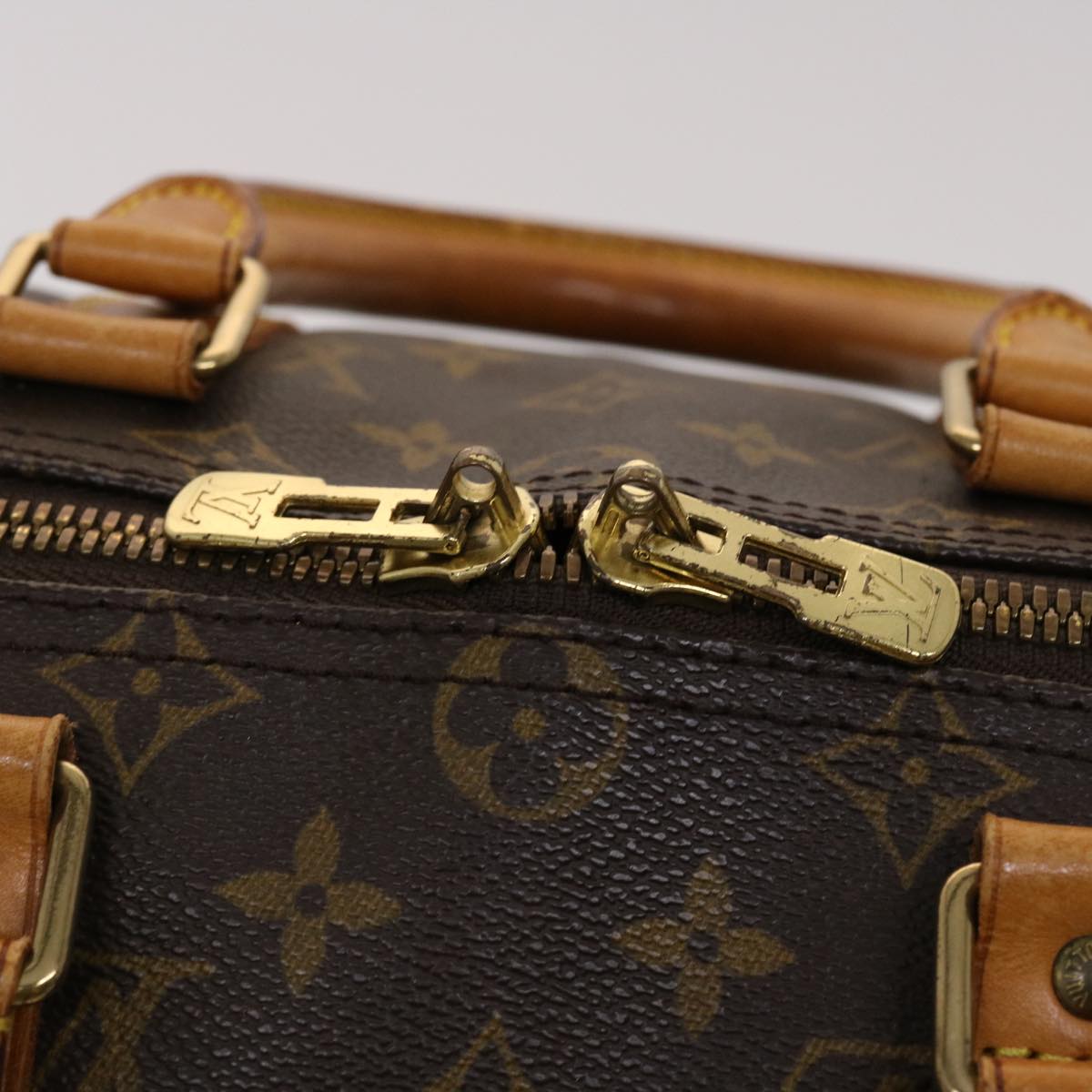 LOUIS VUITTON Monogram Keepall 45 Boston Bag M41428 LV 44446