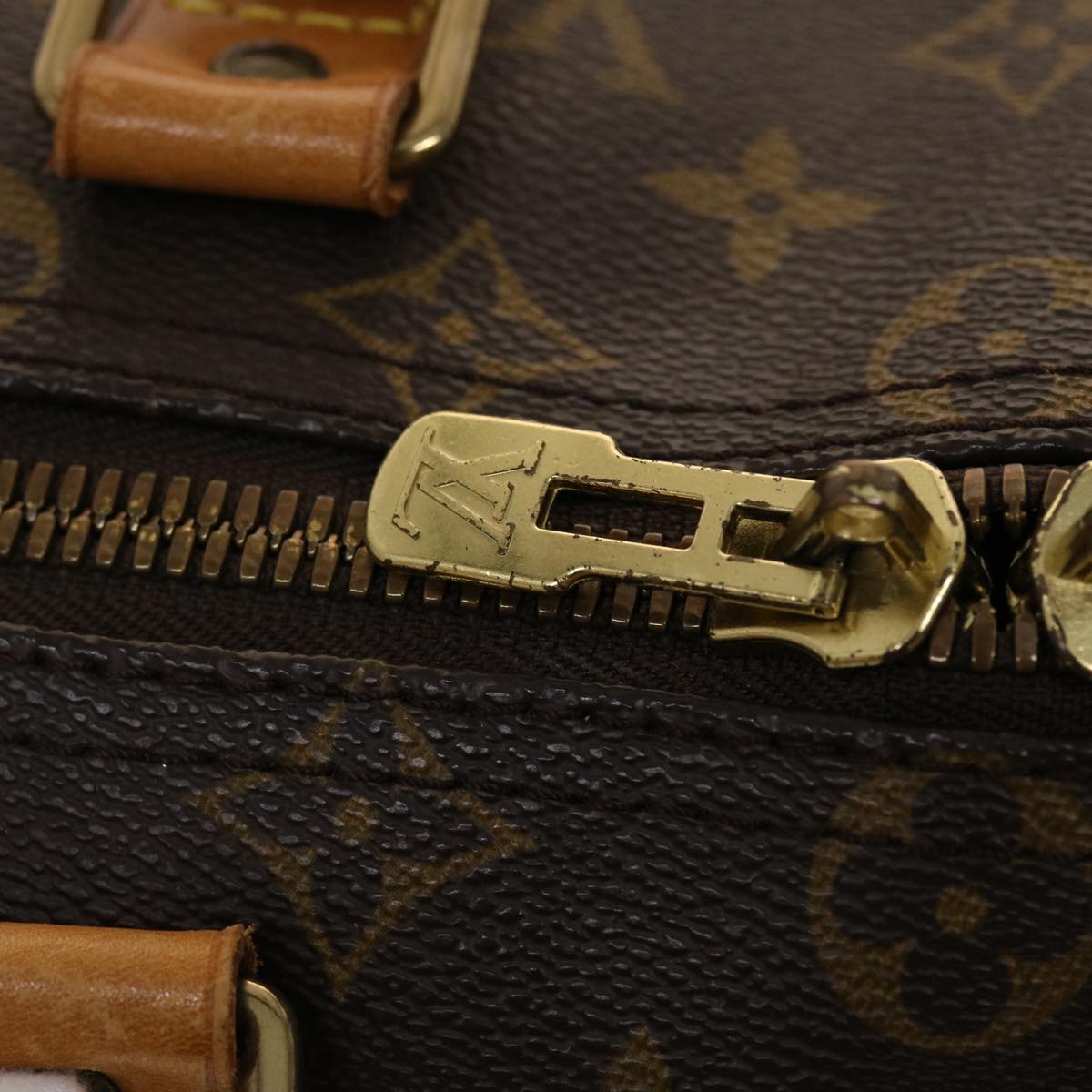 LOUIS VUITTON Monogram Keepall 45 Boston Bag M41428 LV 44446