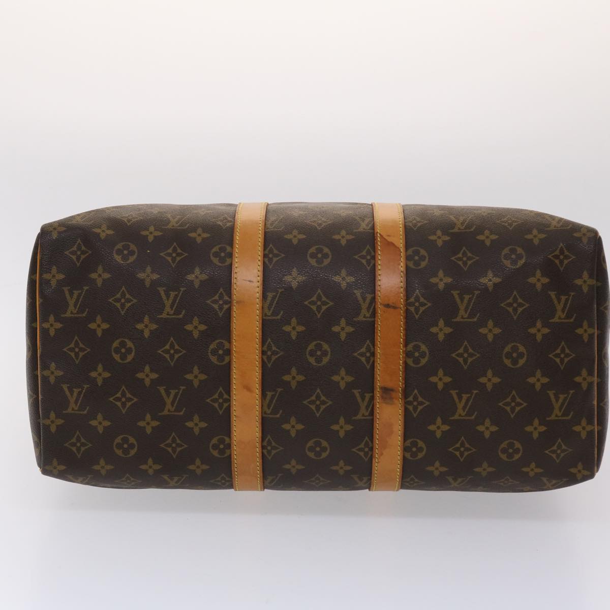LOUIS VUITTON Monogram Keepall 45 Boston Bag M41428 LV 44446
