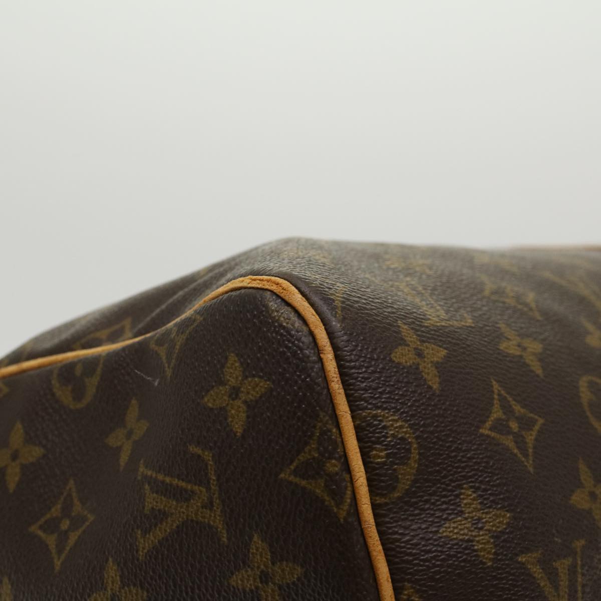 LOUIS VUITTON Monogram Keepall 55 Boston Bag M41424 LV 44451