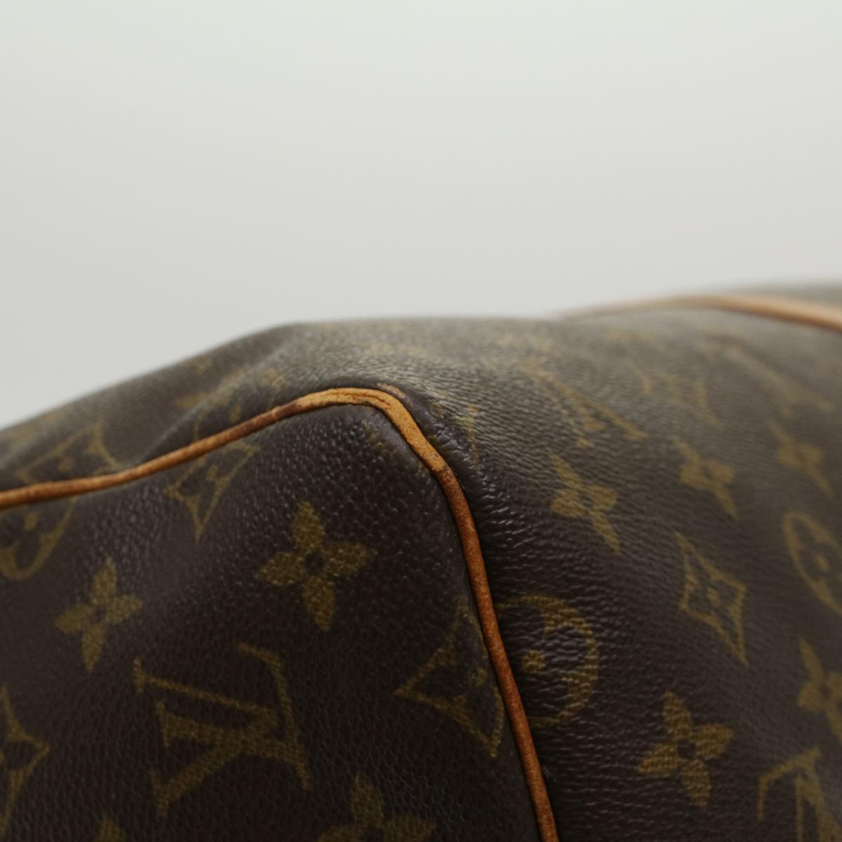 LOUIS VUITTON Monogram Keepall 55 Boston Bag M41424 LV 44451