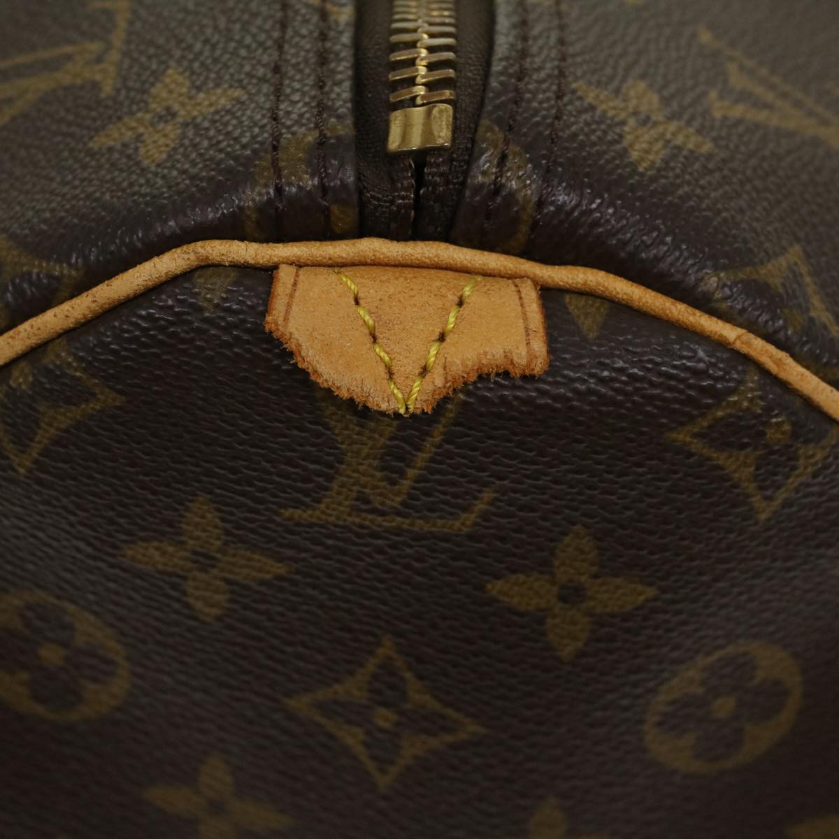 LOUIS VUITTON Monogram Keepall 55 Boston Bag M41424 LV 44451