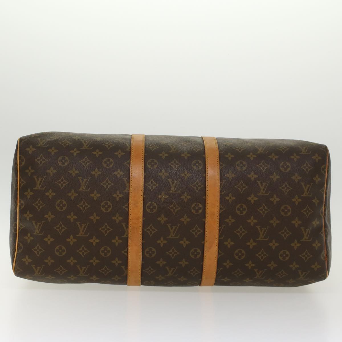 LOUIS VUITTON Monogram Keepall 55 Boston Bag M41424 LV 44451