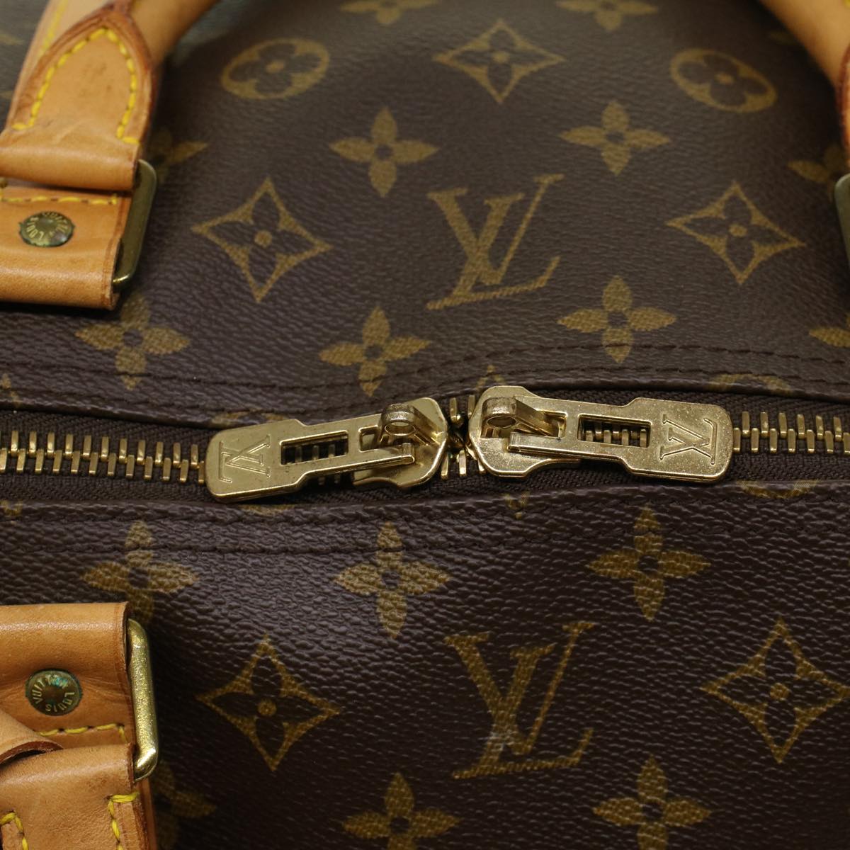 LOUIS VUITTON Monogram Keepall 60 Boston Bag M41422 LV 44460