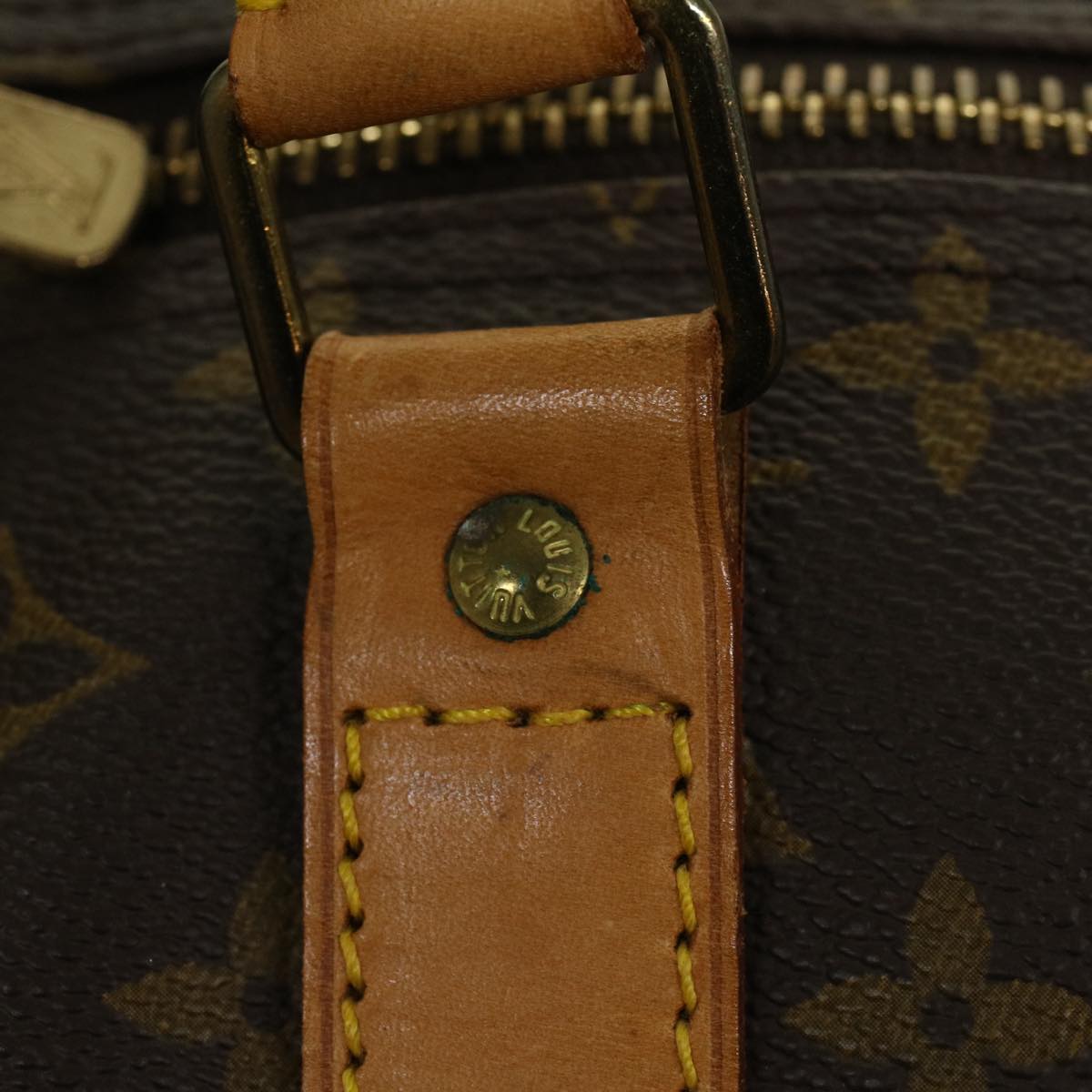 LOUIS VUITTON Monogram Keepall 60 Boston Bag M41422 LV 44460