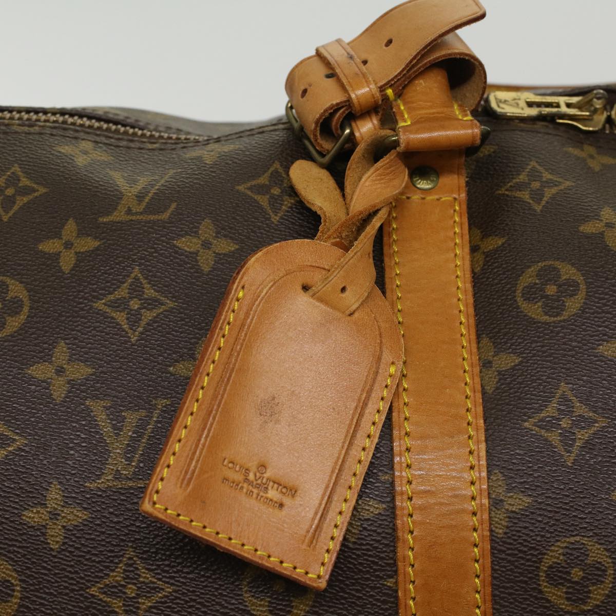 LOUIS VUITTON Monogram Keepall Bandouliere 60 Boston Bag M41412 LV 44462