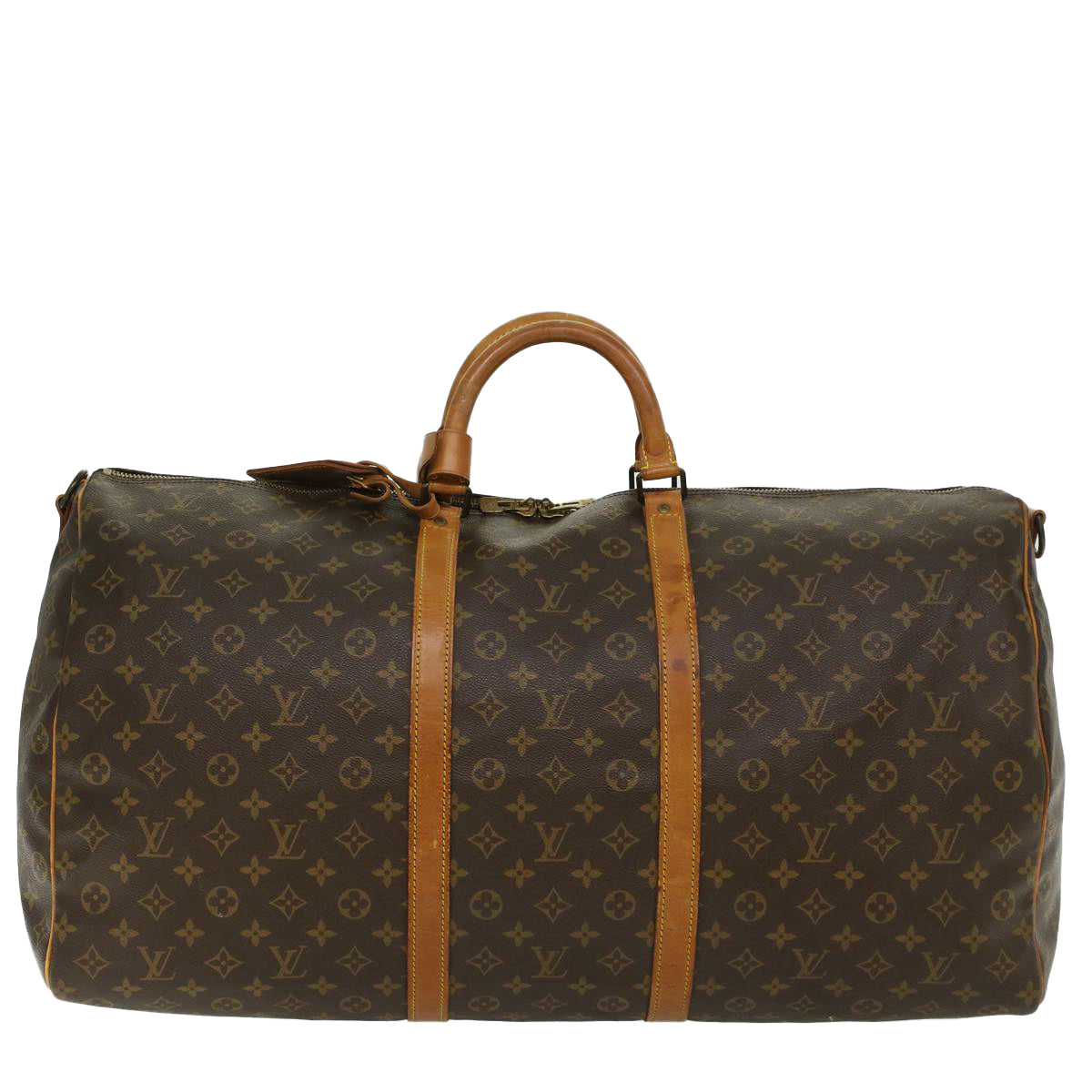 LOUIS VUITTON Monogram Keepall Bandouliere 60 Boston Bag M41412 LV 44462