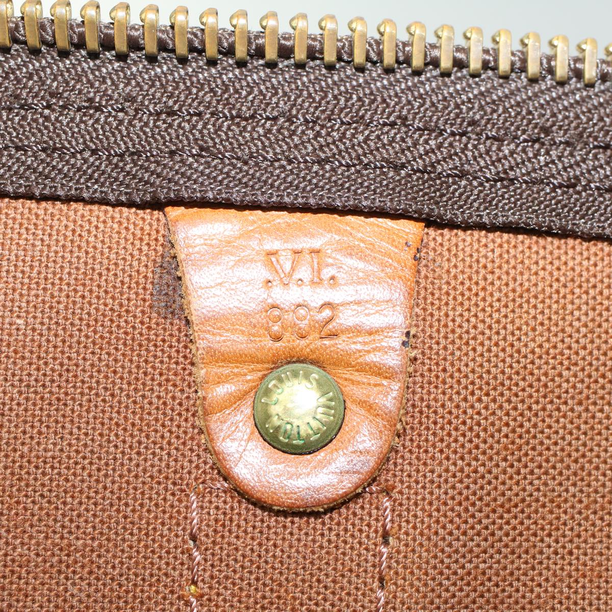 LOUIS VUITTON Monogram Keepall Bandouliere 60 Boston Bag M41412 LV 44462