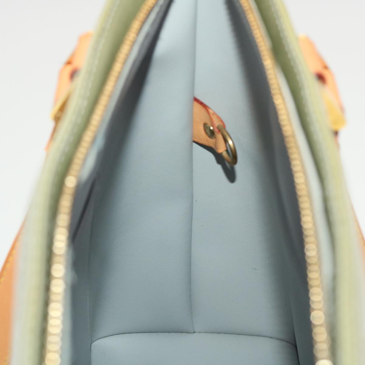LOUIS VUITTON Monogram Vernis Houston Hand Bag Gris M91053 LV 44474