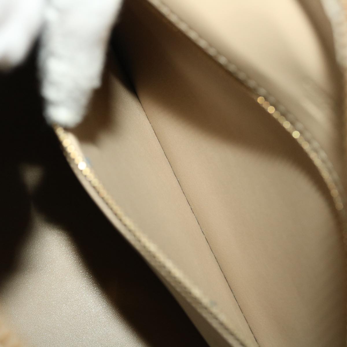 LOUIS VUITTON Monogram Vernis Houston Hand Bag Yellow M91055 LV 44475