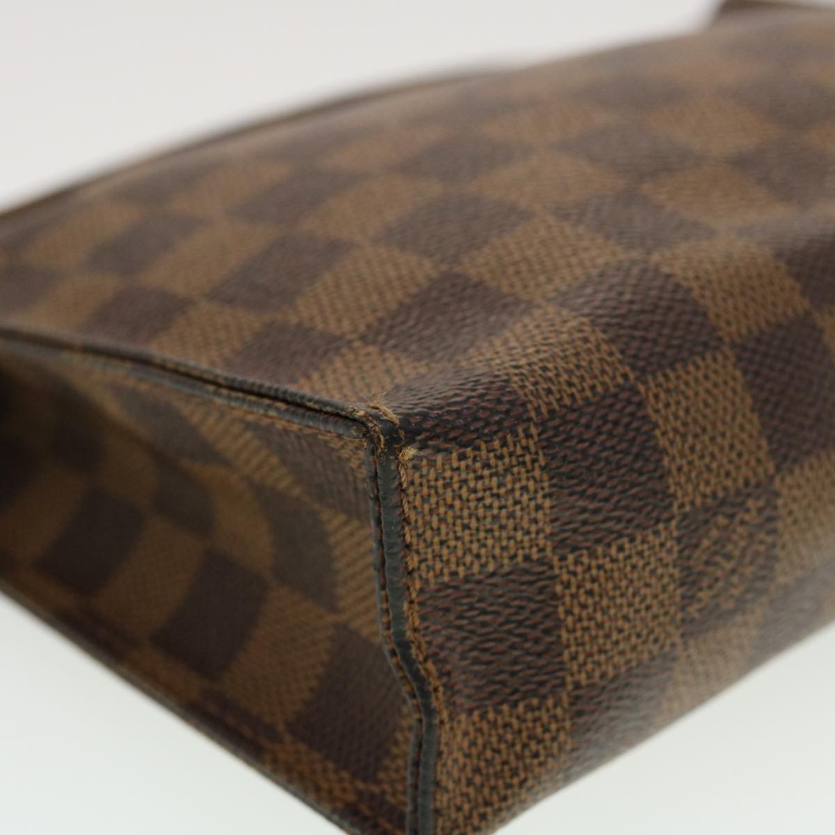 LOUIS VUITTON Damier Ebene Poche Toilette 26 Pouch N47543 LV 44485