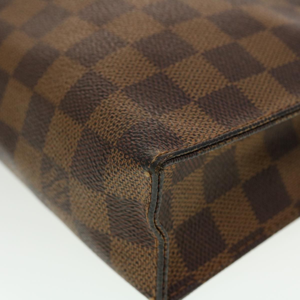 LOUIS VUITTON Damier Ebene Poche Toilette 26 Pouch N47543 LV 44485