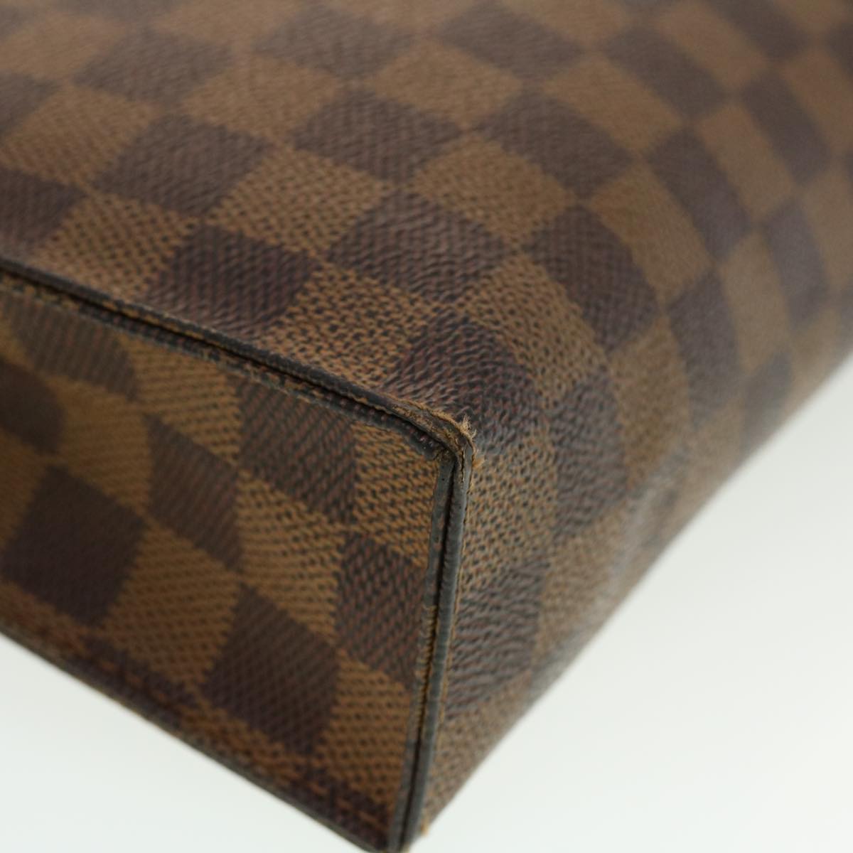 LOUIS VUITTON Damier Ebene Poche Toilette 26 Pouch N47543 LV 44485