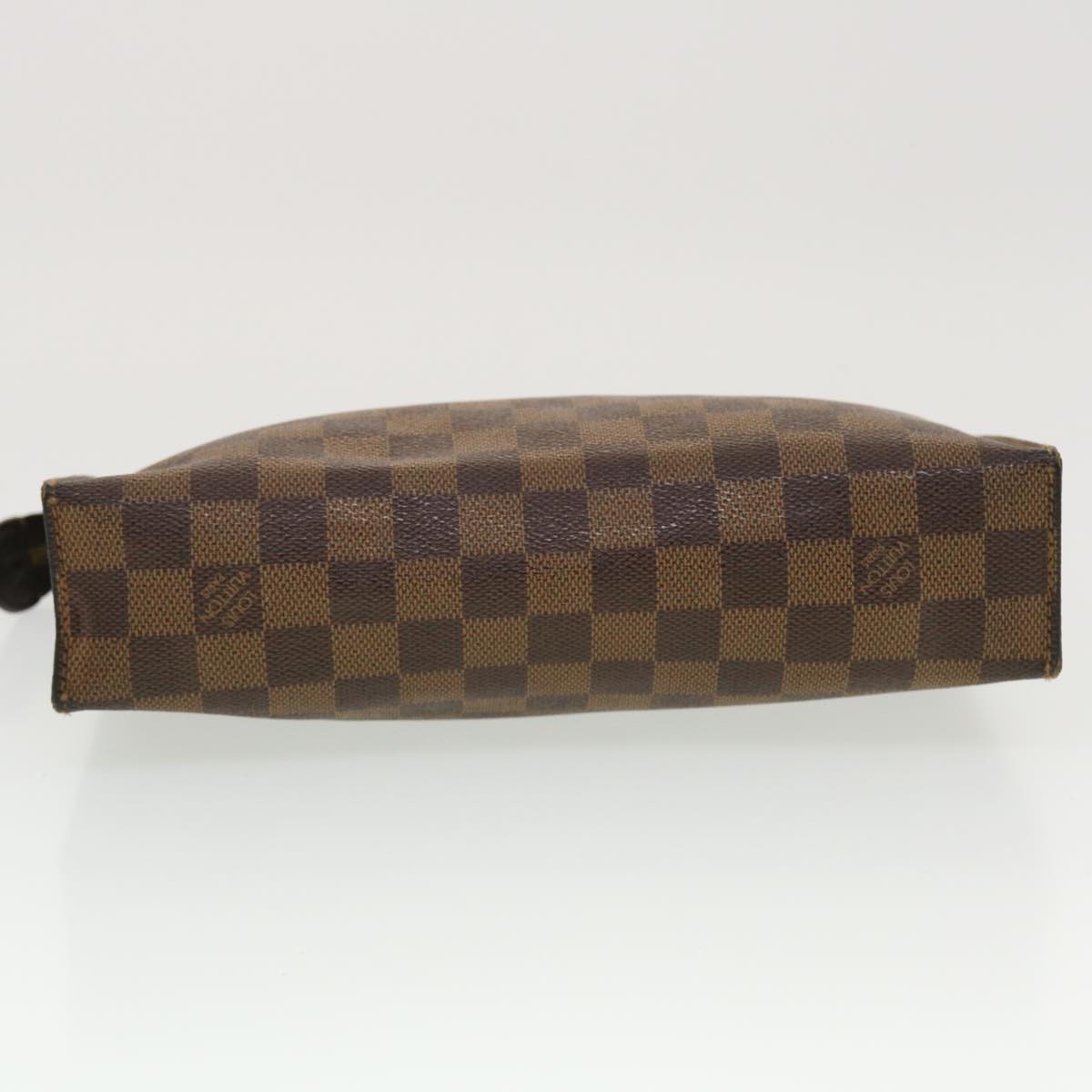 LOUIS VUITTON Damier Ebene Poche Toilette 26 Pouch N47543 LV 44485