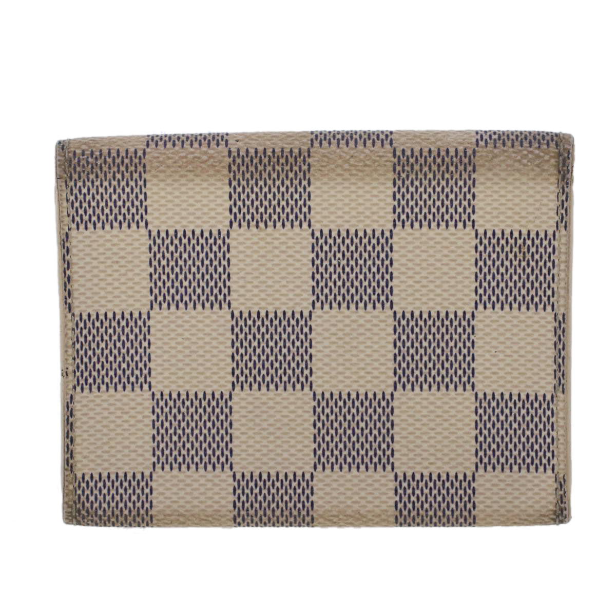 LOUIS VUITTON Damier Azur Amberop Cartes de Visit Card Case N61746 LV 44486