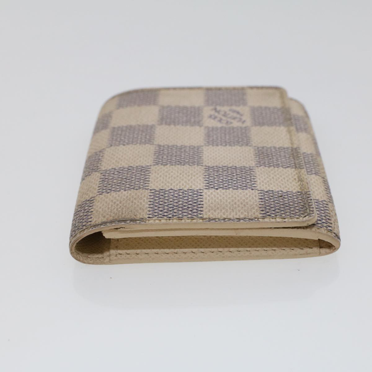 LOUIS VUITTON Damier Azur Amberop Cartes de Visit Card Case N61746 LV 44486