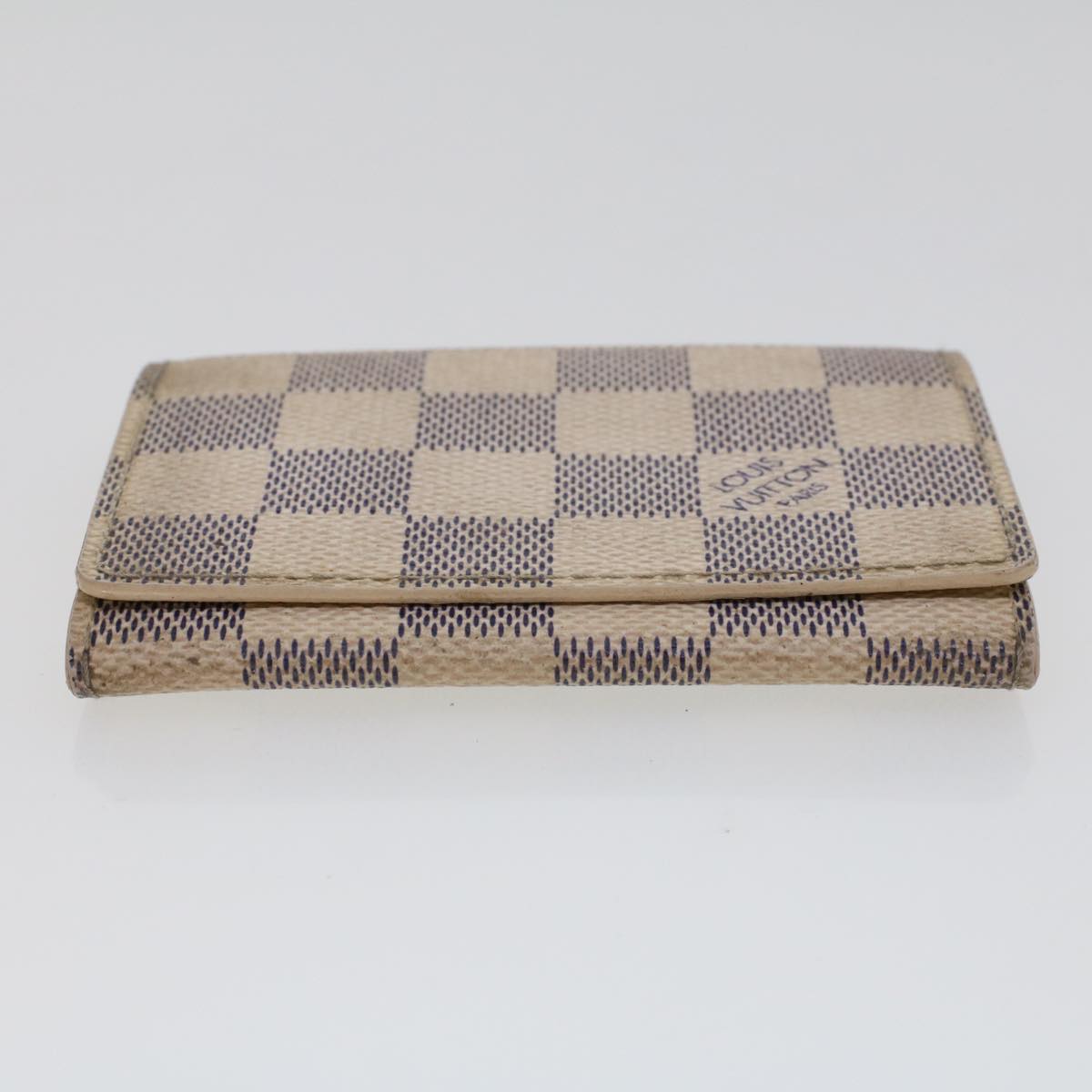 LOUIS VUITTON Damier Azur Amberop Cartes de Visit Card Case N61746 LV 44486