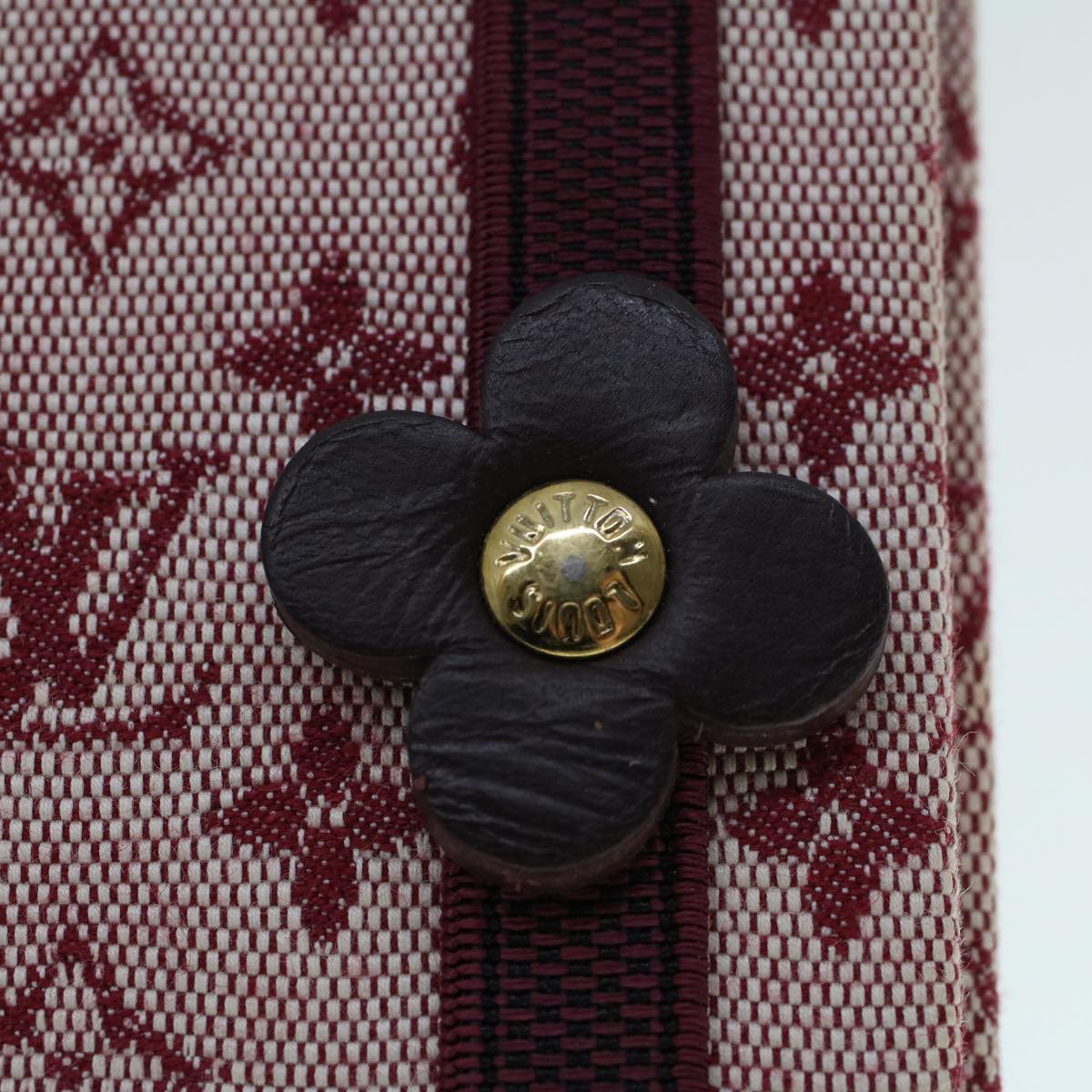 LOUIS VUITTON Monogram Mini Carnet MM Note Cover Red Cherry R20835 LV 44488