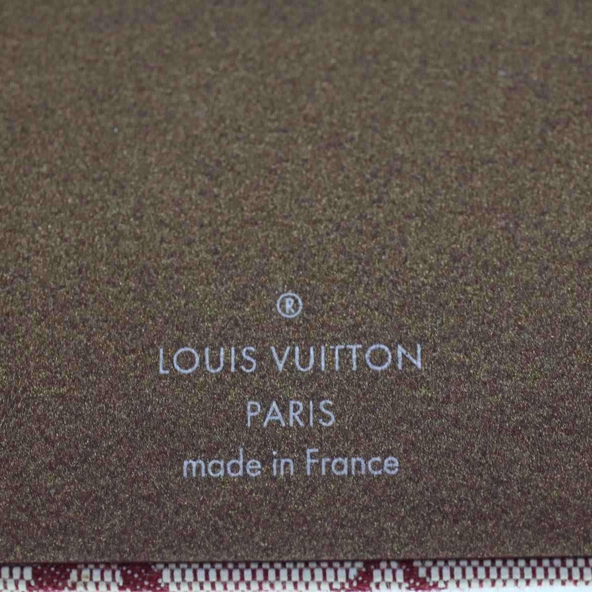 LOUIS VUITTON Monogram Mini Carnet MM Note Cover Red Cherry R20835 LV 44488