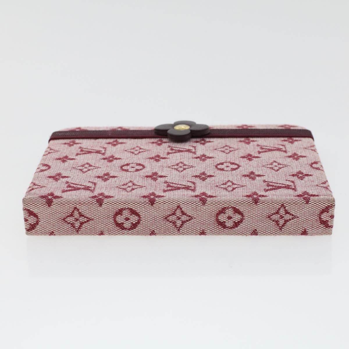 LOUIS VUITTON Monogram Mini Carnet MM Note Cover Red Cherry R20835 LV 44488