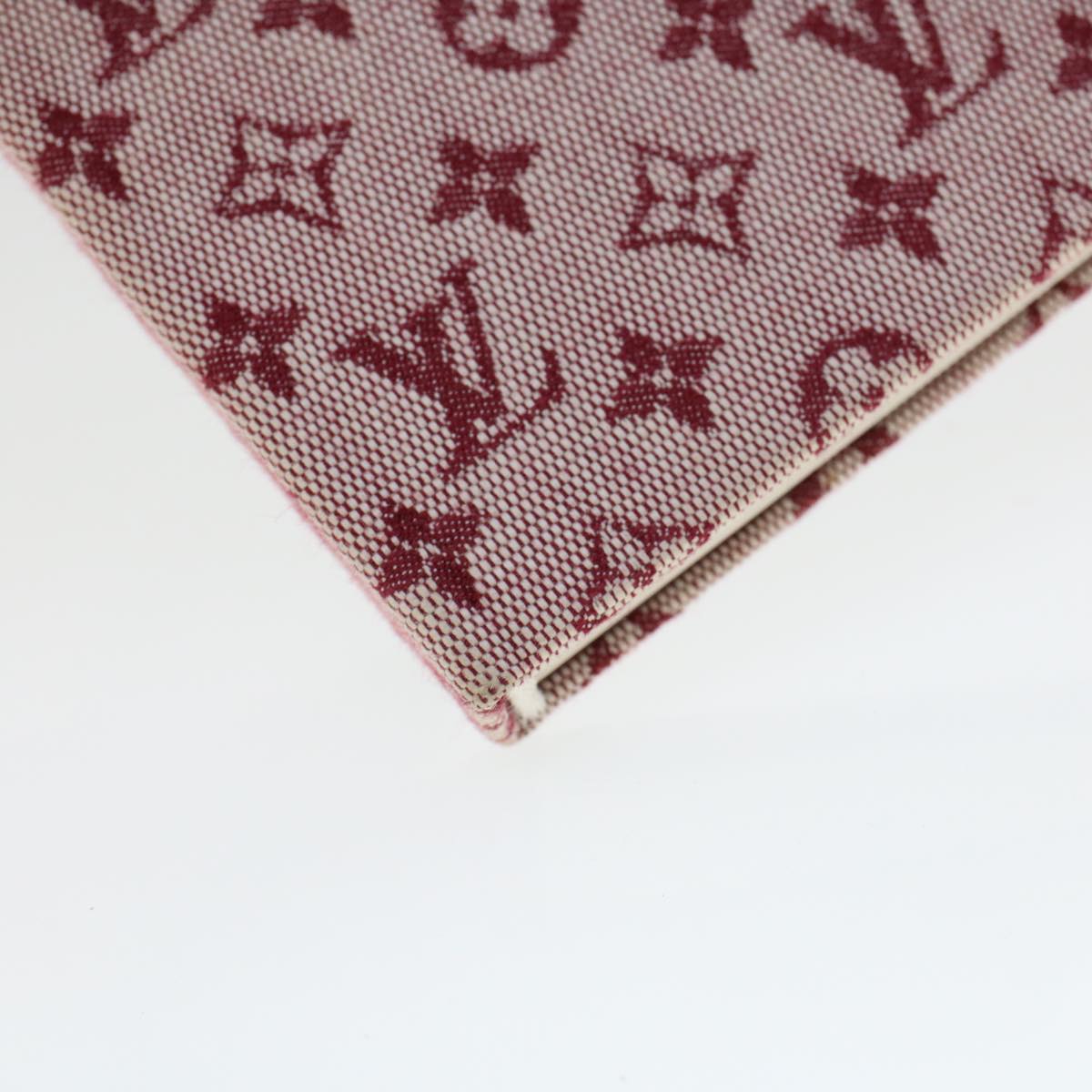 LOUIS VUITTON Monogram Mini Carnet MM Note Cover Red Cherry R20835 LV 44488