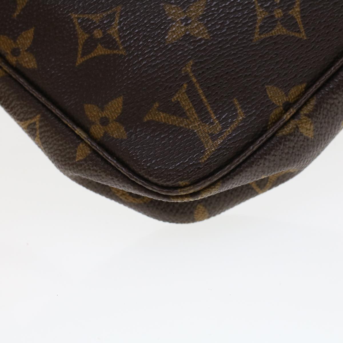 LOUIS VUITTON Monogram Pochette Accessoires Pouch M51980 LV 44496
