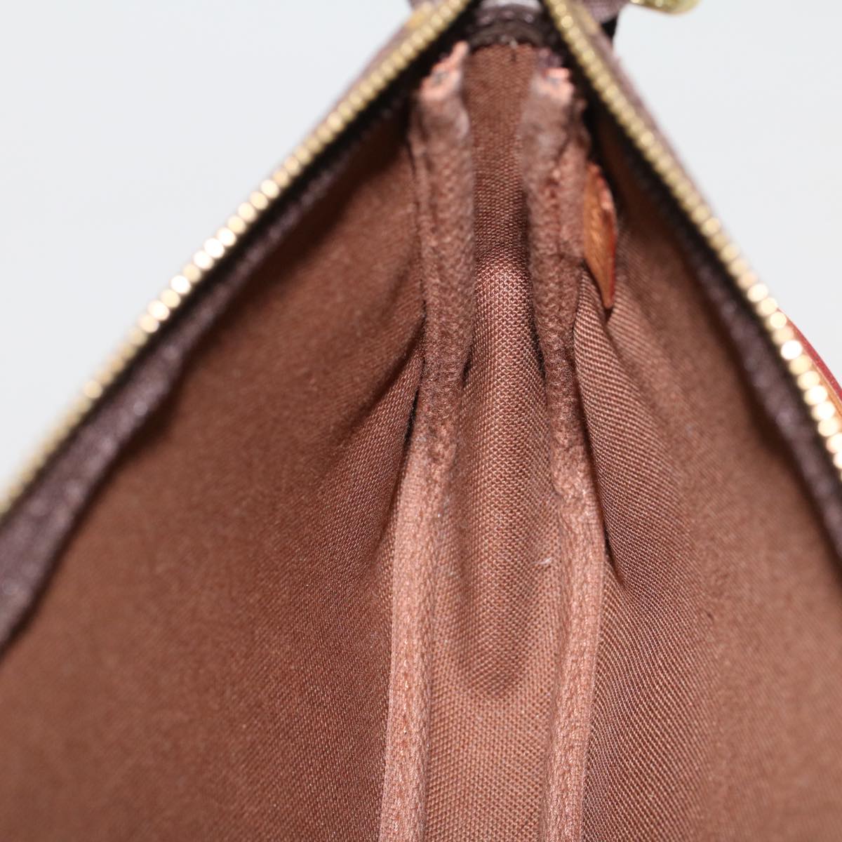 LOUIS VUITTON Monogram Pochette Accessoires Pouch M51980 LV 44496