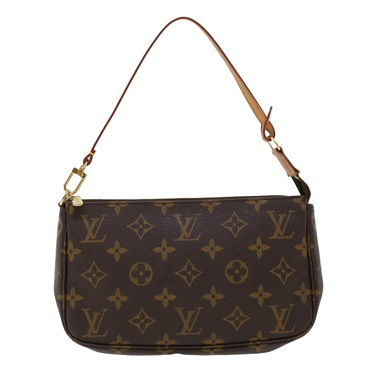 LOUIS VUITTON Monogram Pochette Accessoires Pouch M51980 LV 44496