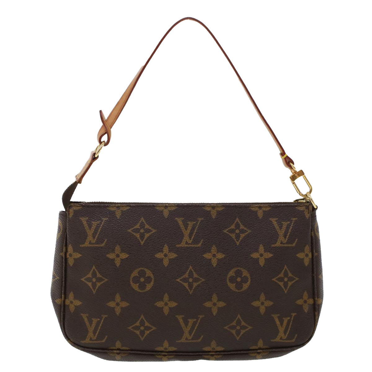 LOUIS VUITTON Monogram Pochette Accessoires Pouch M51980 LV 44496