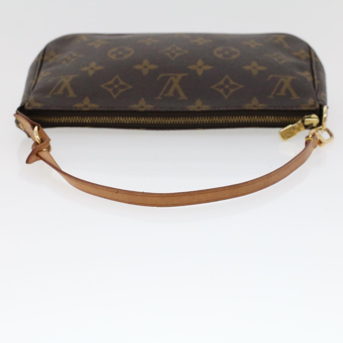 LOUIS VUITTON Monogram Pochette Accessoires Pouch M51980 LV 44496