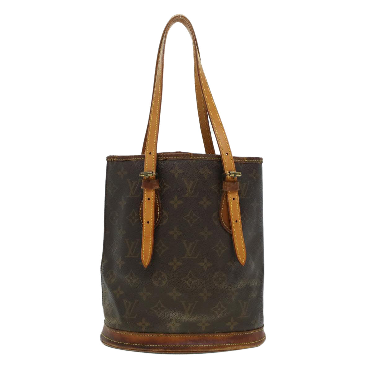 LOUIS VUITTON Monogram Bucket PM Shoulder Bag M42238 LV 44501