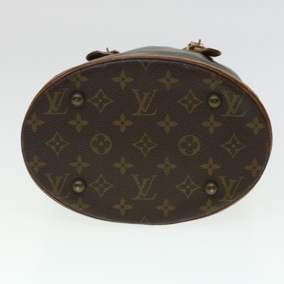 LOUIS VUITTON Monogram Bucket PM Shoulder Bag M42238 LV 44501