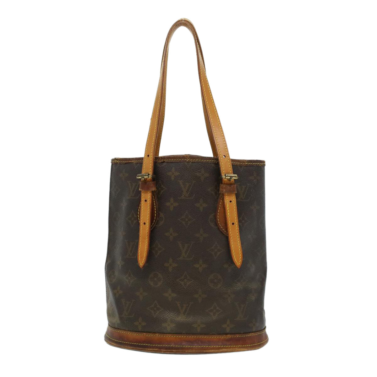 LOUIS VUITTON Monogram Bucket PM Shoulder Bag M42238 LV 44501