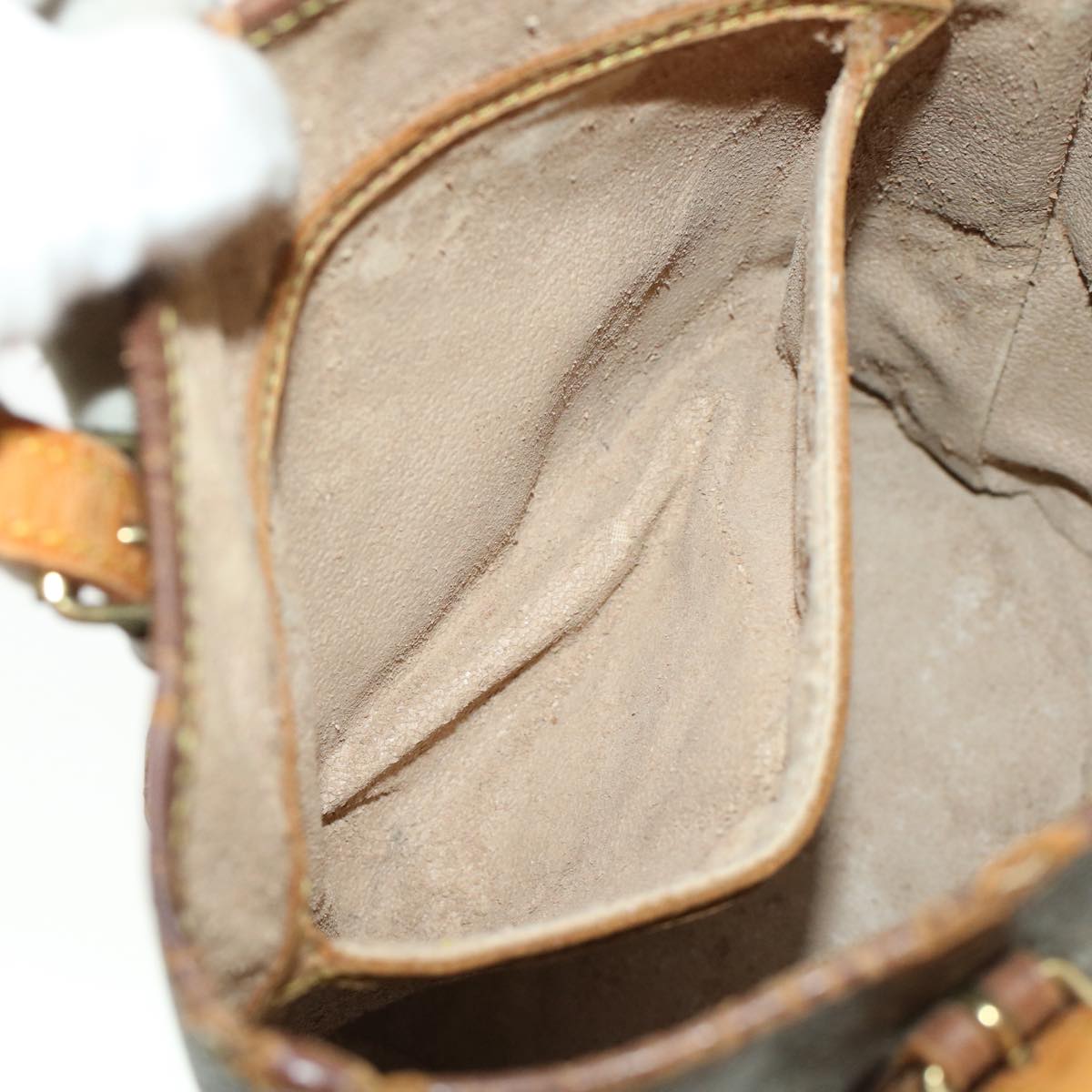 LOUIS VUITTON Monogram Bucket PM Shoulder Bag M42238 LV 44501