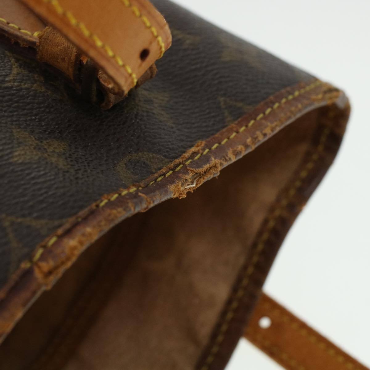 LOUIS VUITTON Monogram Bucket PM Shoulder Bag M42238 LV 44501
