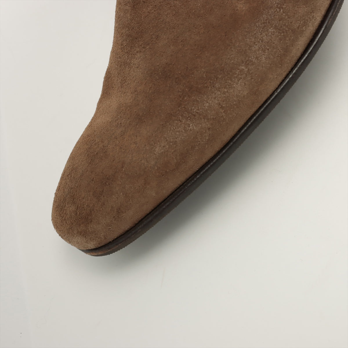 Louis Vuitton Sued Boots  Size Men Brown NI0141
